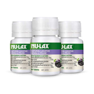 Nu-lax乐康膏西梅片40粒