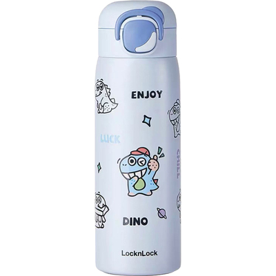 Lock乐扣儿童保温杯盖子配件LHC3351水壶原装弹扣直饮盖水杯杯盖