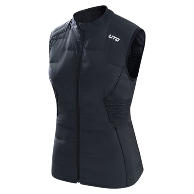 UTO拓雪运动羽绒马甲男800蓬防泼水背心羽绒服女户外保暖透气秋冬