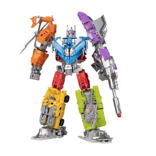 儿童合体变形机器人玩具海陆空手办汽车合金玩具车男女孩礼物