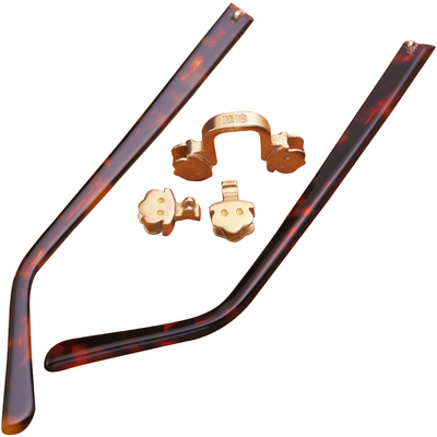 天然水晶石头眼镜子复古无框