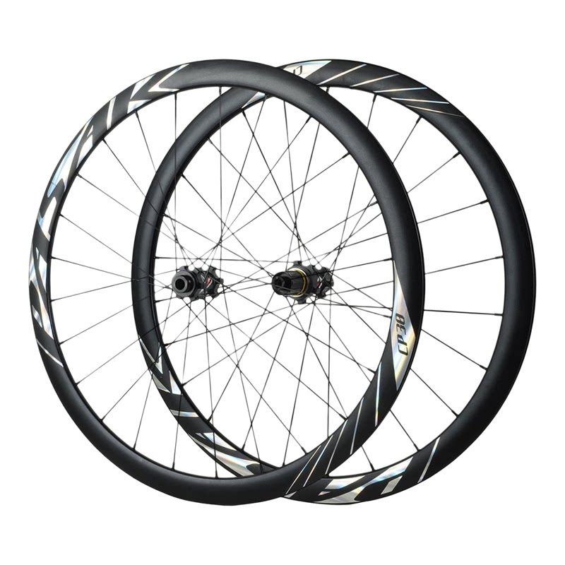 700C越野公路轮组六钉碟刹快拆桶轴HG/MS/XD铝合金7005直拉竞技轮