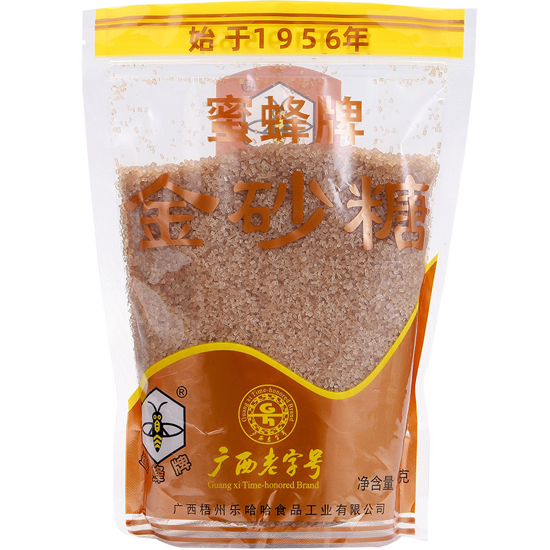 广西老字号蜜蜂牌金砂糖甘蔗榨汁