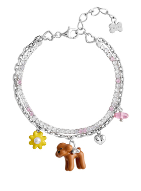 爱心花花新品礼物泰迪狗狗