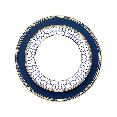 美式皮革样板间牛排刀叉全套盘子