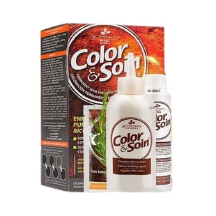 法国三橡树原装染发剂流行色植物萃取遮白染发膏三橡树染发剂正品