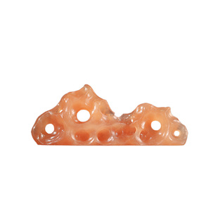 合三舍 天然太湖石笔搁 孤品玉石笔架毛笔山多功能书法镇纸小玉镇国画初学者文房玉器轻奢创意简约寿山青田石