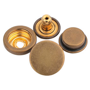 扣子金属按扣免缝四合扣暗扣摁扣羽绒服外套子母扣隐形纽扣501型