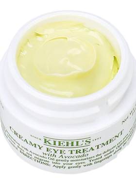 Kiehl's科颜氏牛油果眼霜14/28G 滋养修护锁水正品保湿淡