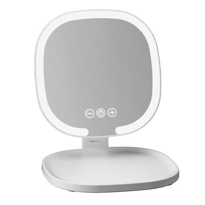 折叠化妆镜带LED灯便携小镜子