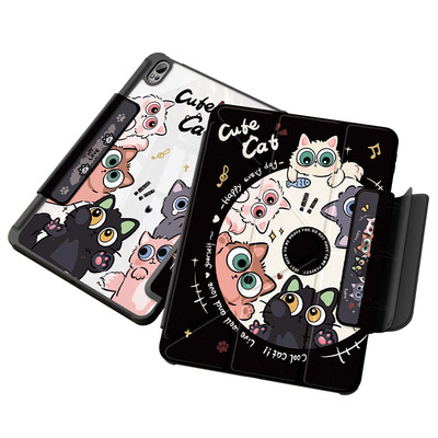 适用华为平板保护套亚克力搭扣款