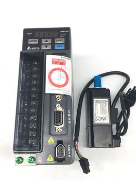 私服电机台达100W套装ASD-B2-0121-B/ECMA-C20401GS/FS