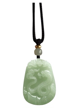 十二生肖和田玉吊坠女男本命年项链玉佩男虚空藏菩萨属龙蛇牛兔羊