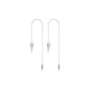 STUGAZISpiky Threader Earring 双头尖锥耳线简约原创蛇骨线耳饰