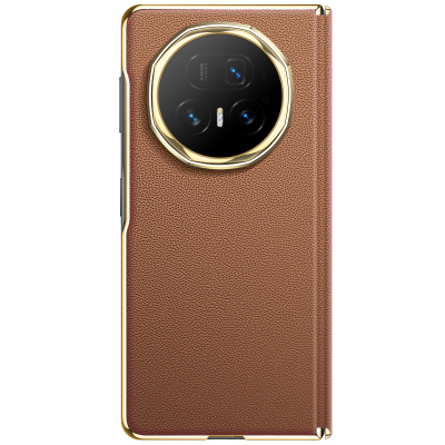 适用荣耀magicv5全包防摔真皮壳