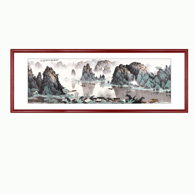 望云楼山水画客厅挂画办公室壁画
