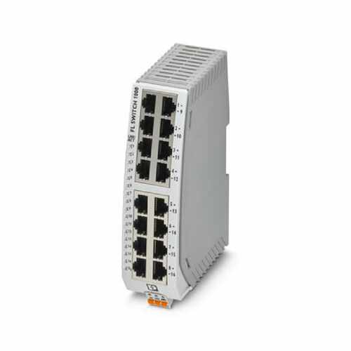 议价现货菲尼克斯FL SWITCH 1016N -1085255超薄乙太网交换机正品