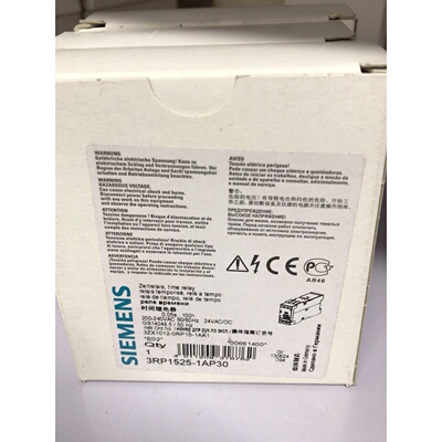 询价-时间继电器3RP15251AP30
