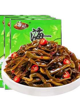 开袋即食海带丝下饭菜小包装