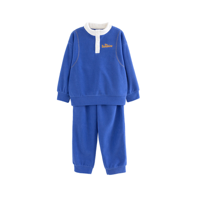 ILOVEJ儿童摇粒绒两件运动套装