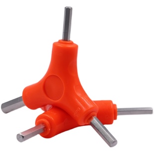 三叉内六角扳手Y型三头组合六棱自行车修理工具2.5-3-4-5-6-8mm