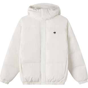 乐卡克法国公鸡官方正品冬男女短款羽绒服700蓬