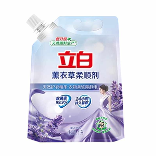 立白柔顺剂 薰衣草柔顺剂1L*1袋 u