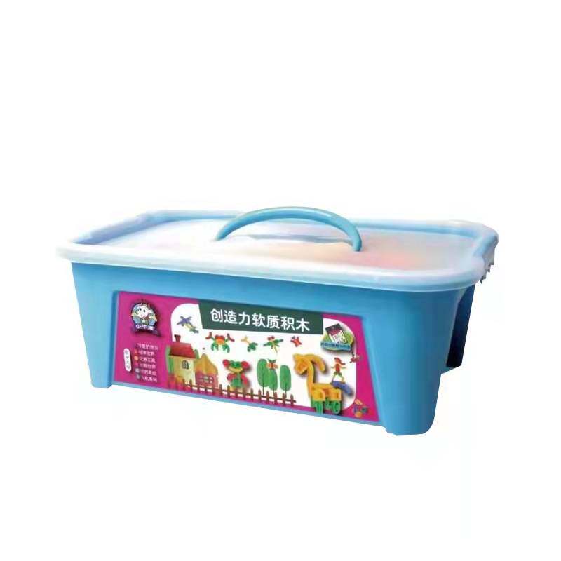 台湾幼教塑料儿童拼插积木