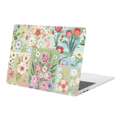 mosiso适用MacBook保护壳花卉
