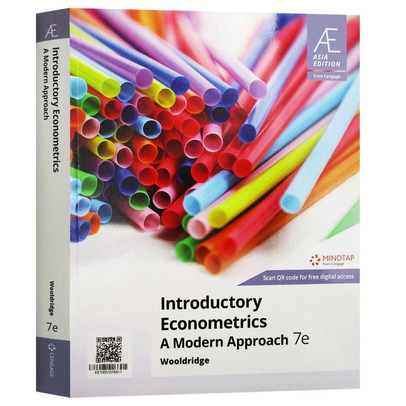 计量经济学导论 英文原版 Introductory Econometrics A Modern Approach 第7版 英文版进口原版英语书籍