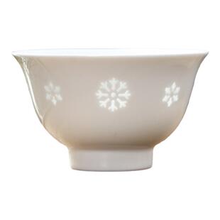 2025新款景德镇玲珑陶瓷碗家用釉下彩碗中式高白瓷吃饭碗高脚防烫