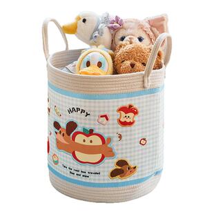 毛毡玩具收纳筐布艺大容量超大儿童宝宝毛绒玩偶收纳桶杂物整理箱