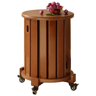 实木凳子可叠放高凳子家用叠叠乐圆凳备用板凳餐桌凳结实耐用椅子