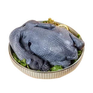 【顺丰包邮】乌鸡新鲜现杀农家散养土鸡活鸡冷冻整只老母鸡乌骨鸡