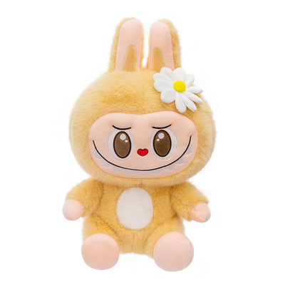 樱花拉布毛绒公仔女孩睡觉抱枕玩具娃娃玩偶大号儿童生日礼物摆件