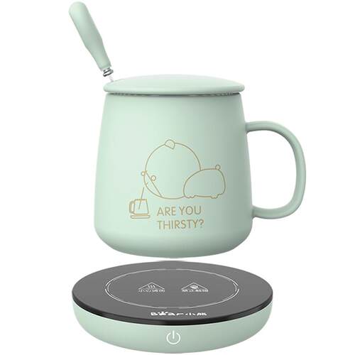 小熊恒温加热杯垫可调温电热杯垫暖暖杯垫保温杯垫热牛奶加热杯垫