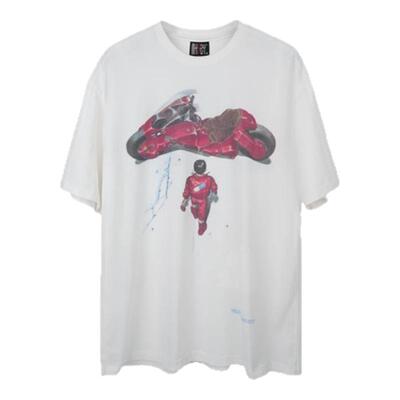 【BD CAVEMPT】美式动漫Akira阿基拉复古印花重磅高街宽松短袖T恤