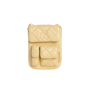 张淼怡同款 KARKKI/个奇利是包头层牛皮羊皮设计感单肩斜挎腋下包