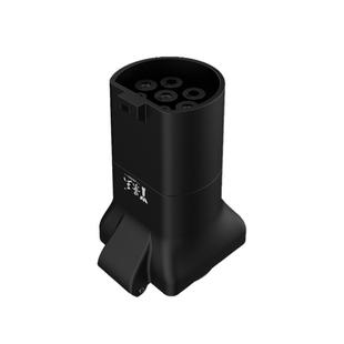 汽车充电桩转换头交流桩取电器220V转接头电摩电车房车充电转插头