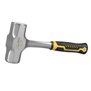 八角锤3磅手锤一体石工锤砸墙工具大锤钢锤锤子连体锤头榔头2省力