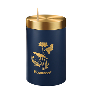 黄铜牙签筒创意家用牙签盒便携式餐厅酒店饭店专用商用防尘牙签罐