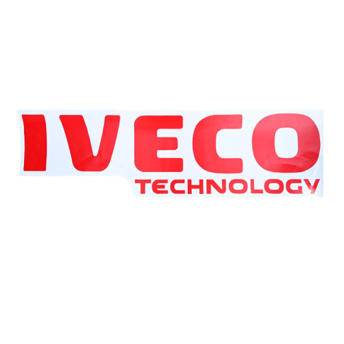 红岩杰狮新金刚驾驶室车门侧围原厂IVECO条状点状贴纸外观装饰字
