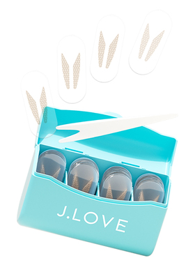 JLOVE隐形蕾丝双眼皮贴女薄自然无痕肿眼泡专用粘性好防水支撑强