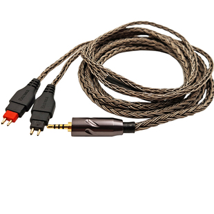 4.4mm平衡线 森海HD650耳机线 16股HD660S 2升级线 HD600 HD580线