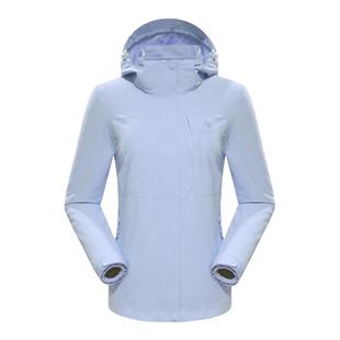 骆驼户外雨神冲锋衣女款三合一冬季加厚防风防水外套男旗舰店正品