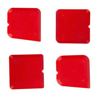 刮胶板四件套多功能刮板玻璃胶修边器结构胶硅胶刮片刮板工具打胶