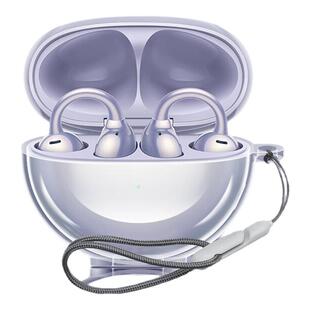 适用于华为FreeClip保护套新款华为freeclip耳夹式耳机保护壳简约透明freebudspro4男女高级感6i全包防摔软壳