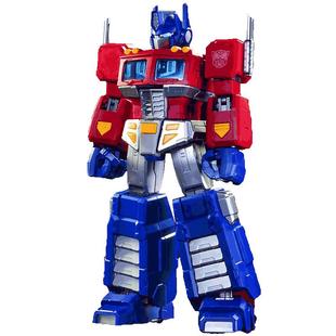 正版布鲁可积木人变形金刚擎天柱传奇版G1玩具手办模型周边摆件新