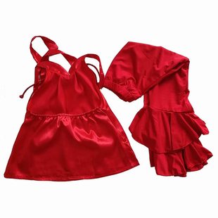 簪花入梦舞蹈服古典舞儿童演出服花篮舞蹈道具女童少儿群舞表演服