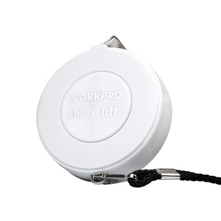 万克宝W061085N软尺3米皮尺量衣三围腰围身高多功能自动3m高精度